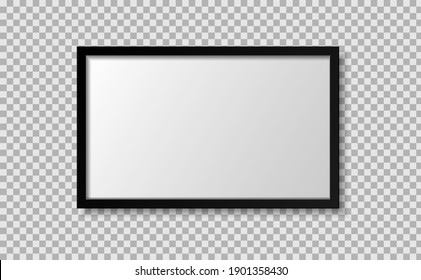 Image photo paysage de bordure noire maquillage