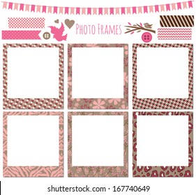 Photo Frame Clipart in Vector