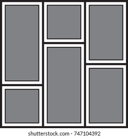 photo frame, photo collage