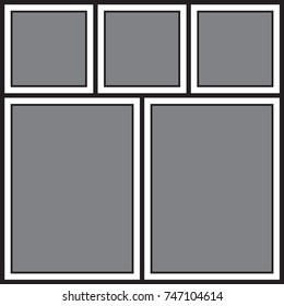 photo frame, photo collage