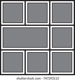 photo frame, photo collage