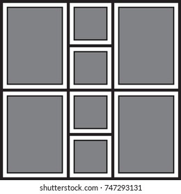 photo frame, photo collage