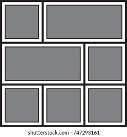 photo frame, photo collage