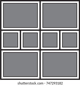 photo frame, photo collage