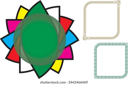 photo frame design With 3Variation