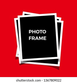 photo frame design vector