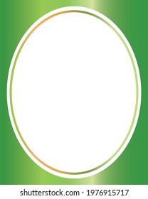 Photo frame design with vector template 