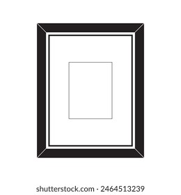 photo frame icon design vector illustration