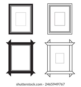 photo frame icon design vector illustration