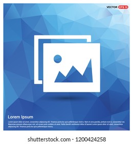Photo frame icon - Free vector icon