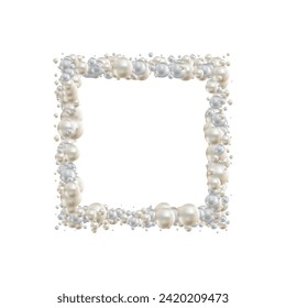 Photo frame made of round colored shapes. Sample.