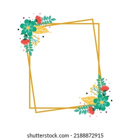 photo frame set isolated white background 