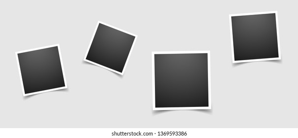 Photo frame sign icon in flat style. Snapshot picture vector illustration on white isolated background. Photography banner business concept.