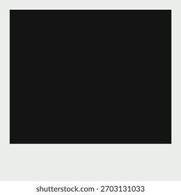 Marco de la foto, foto con el marco, Plantilla de la foto, icono del marco de la foto. Vector, ilustración del diseñador, Anuncio del Web, cartel.