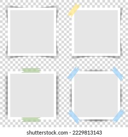 Photo. Photo frame. Template mockup Photo Frame. Photo Frames collection. Empty frames