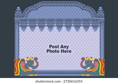 Um projeto de vetor de moldura de foto é um gráfico escalável, matematicamente definido de uma borda para imagens, disponível em muitos estilos vintage, floral, geométrico, moderno e tipos de arquivos para edição flexível, perfeito para impressão de alta qualidade ou uso da web, encontrado em sites como