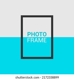 photo frame vector design template