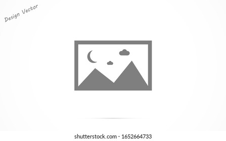 fotograma para icono vector. Fotograma para el icono vectorial de papel pintado y visualización fotográfica. fotograma en línea. icono vector