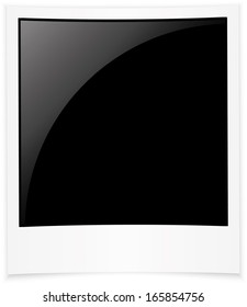 Photo frame, vector illustration 