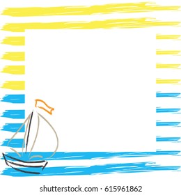 Photo frame vector illustration