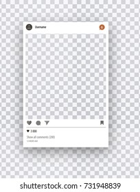 Download Instagram Frame Transparent Hd Stock Images Shutterstock