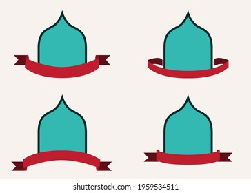 Photo frames with ramadan themes. Islamic image. islamic. Mosaic. Mandala