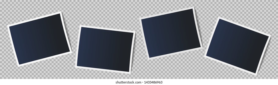 photo frames in realistic