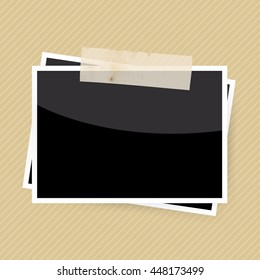 photo frames vector