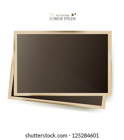 Photo frames- vector illustration.