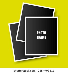 photo frames. Vector illustration. EPS 10.