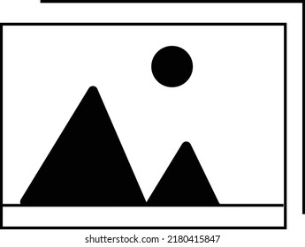 Photo gallery icon or logo isolated sign symbol vector illustration - Collection of high quality black style vector icons