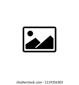 photo gallery icon vector