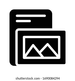 photo global vector glyph flat icon 