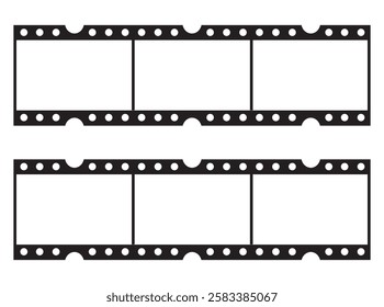 Photo Graph Reel Vector Line art Design