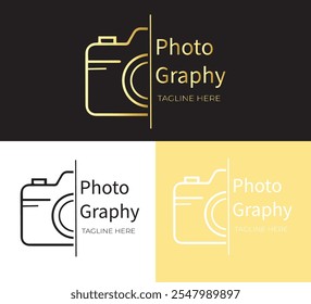 Modelo de design de logotipo do Photo Graphy.