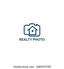 Photo House Logo Design Vector