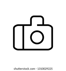 Photo icon. Attachment sign
