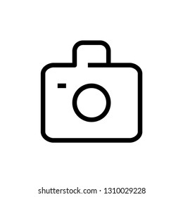 Photo icon. Attachment sign
