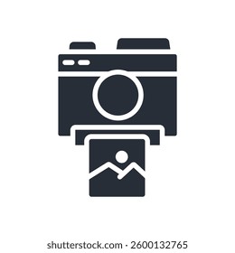 photo icon collection .design style with background