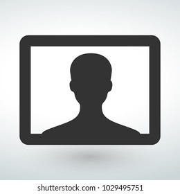 photo icon design element