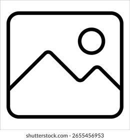 Photo Icon Element For Design