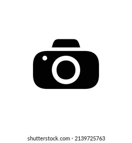 photo icon. Flat style design isolated on white background.