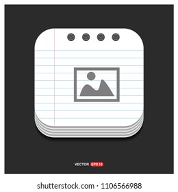 Photo icon - free vector icon