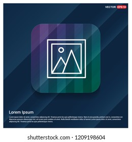 Photo icon - Free vector icon