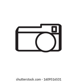Photo icon. Gallery attachment button. Logo design element