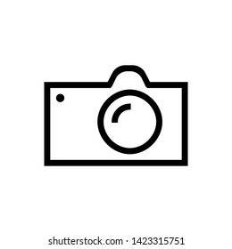 Photo icon. Gallery attachmet button sign