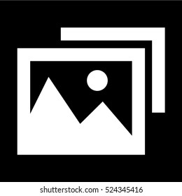 Photo icon illustration design
