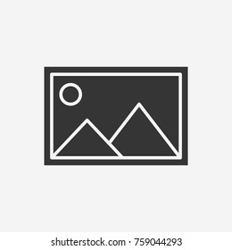 Photo icon illustration isolated vector sign symbol