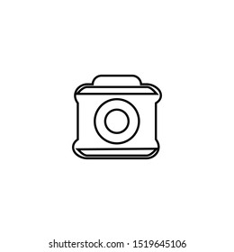 Photo icon. Image attachment button