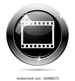 Photo icon. Internet button on white background. EPS10 vector 